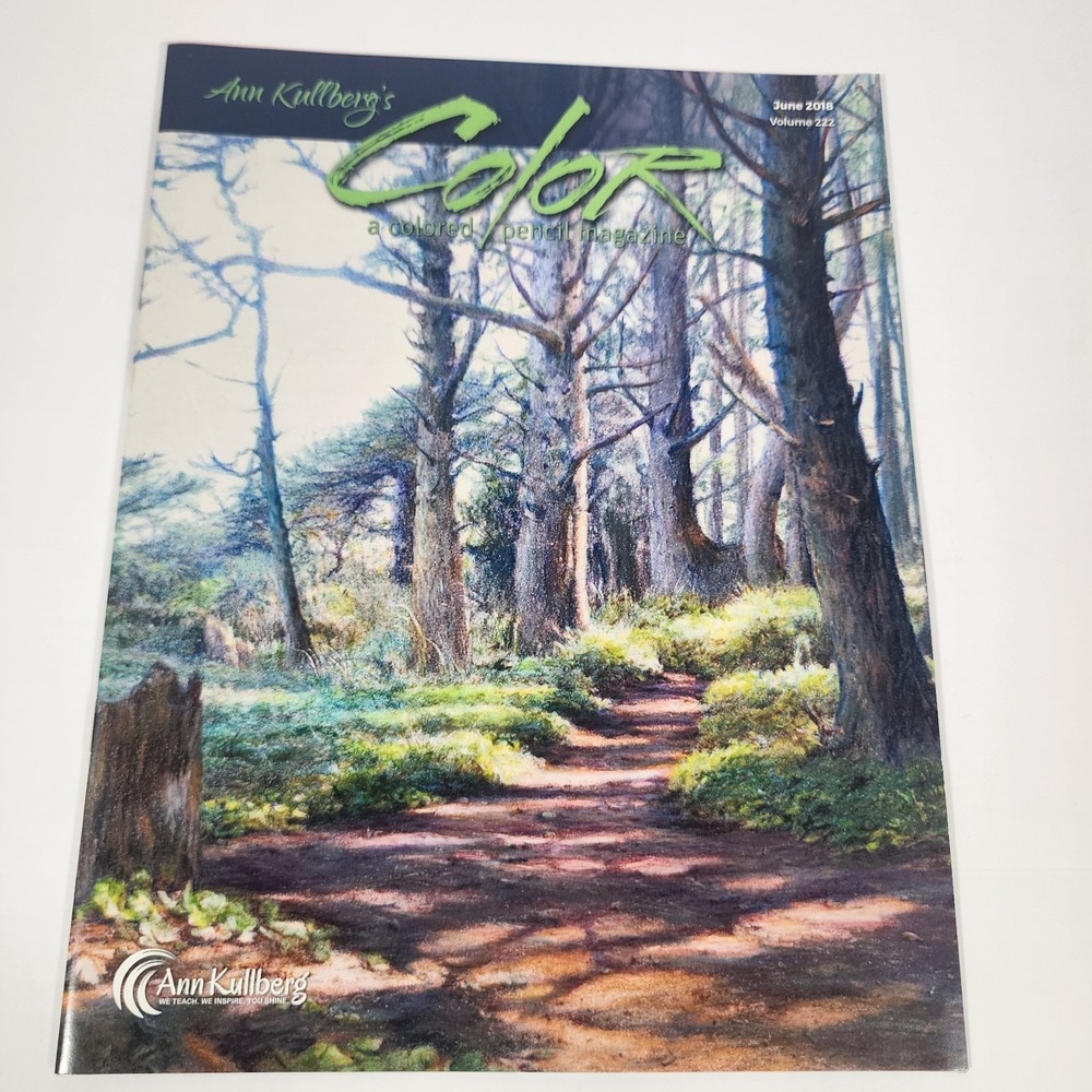 Color Magazine June 2018 By‎ Ann Kullberg Colored Pencil Art
